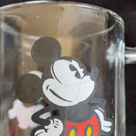 𝅺vintage Mickey Mouse Clear Stein. - Picture 5 of 5